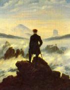 Caspar David Friedrich The Crow 1 oil painting artist